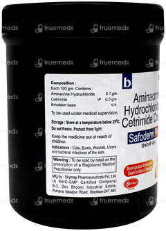 Safoderm Plus Cream 500Gm
